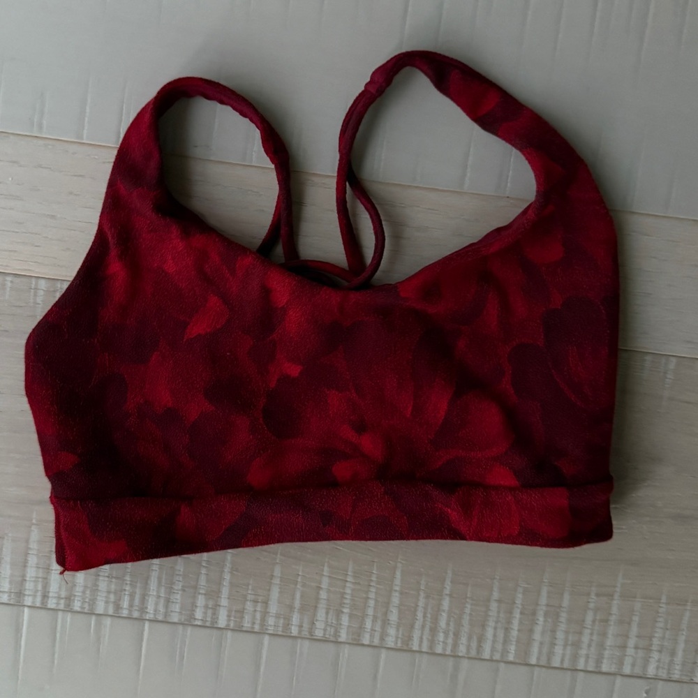 Athleta Solace Textured Sports Bra